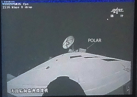 «POLAR» in Space, ©ISDC
